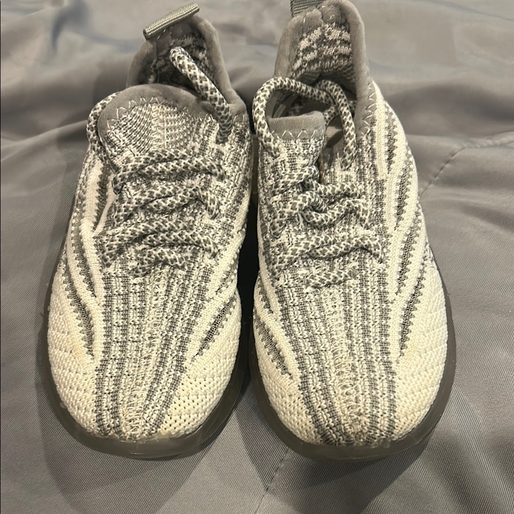 Fashion Nova Gray Baby Walker Shoes